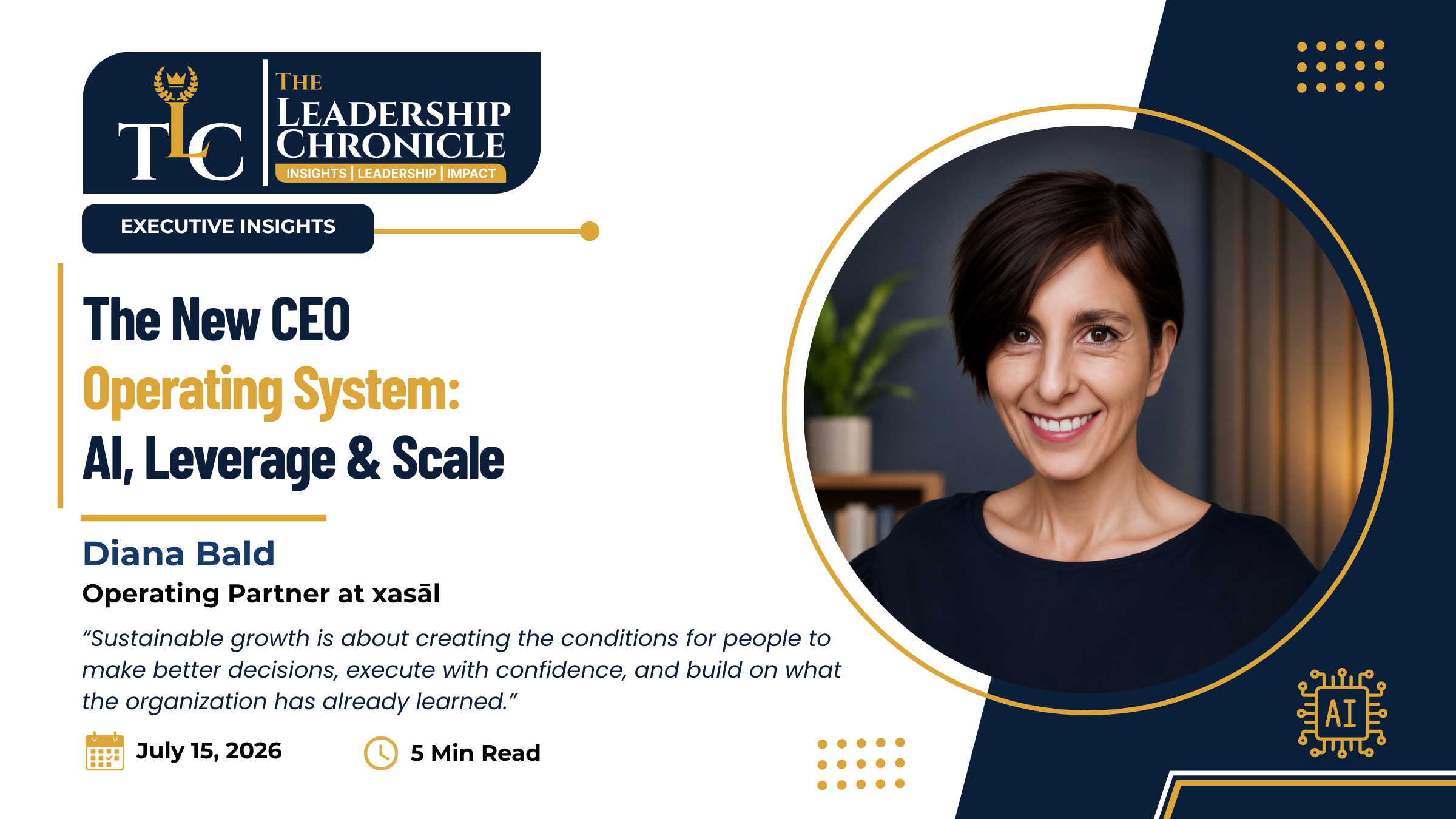 The New CEO Operating System: AI, Leverage & Scale